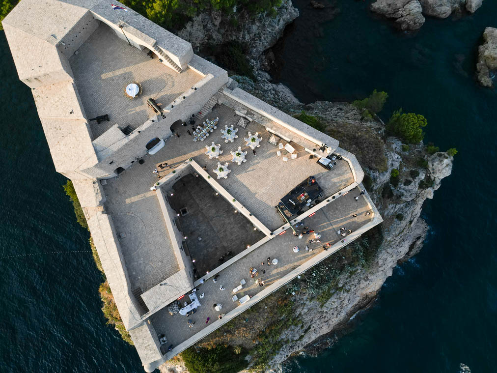 fort lovrijenac wedding venue dubrovnik croatia