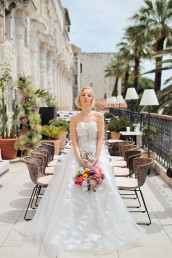 Split Wedding styled shoot croatia