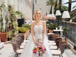 Split Wedding styled shoot croatia